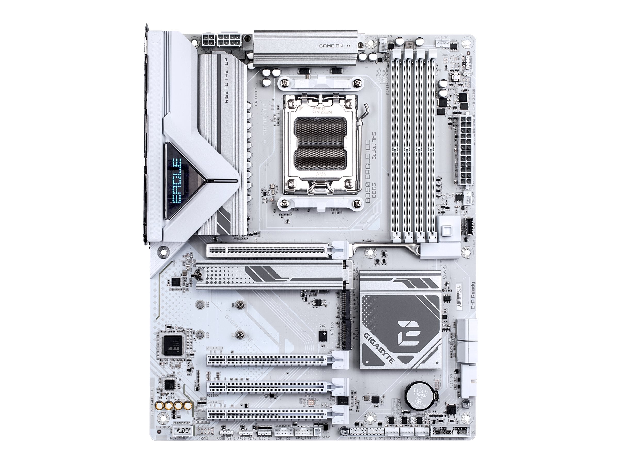 GIGABYTE B850 EAGLE ICE AM5 Motherboard Vorderansicht