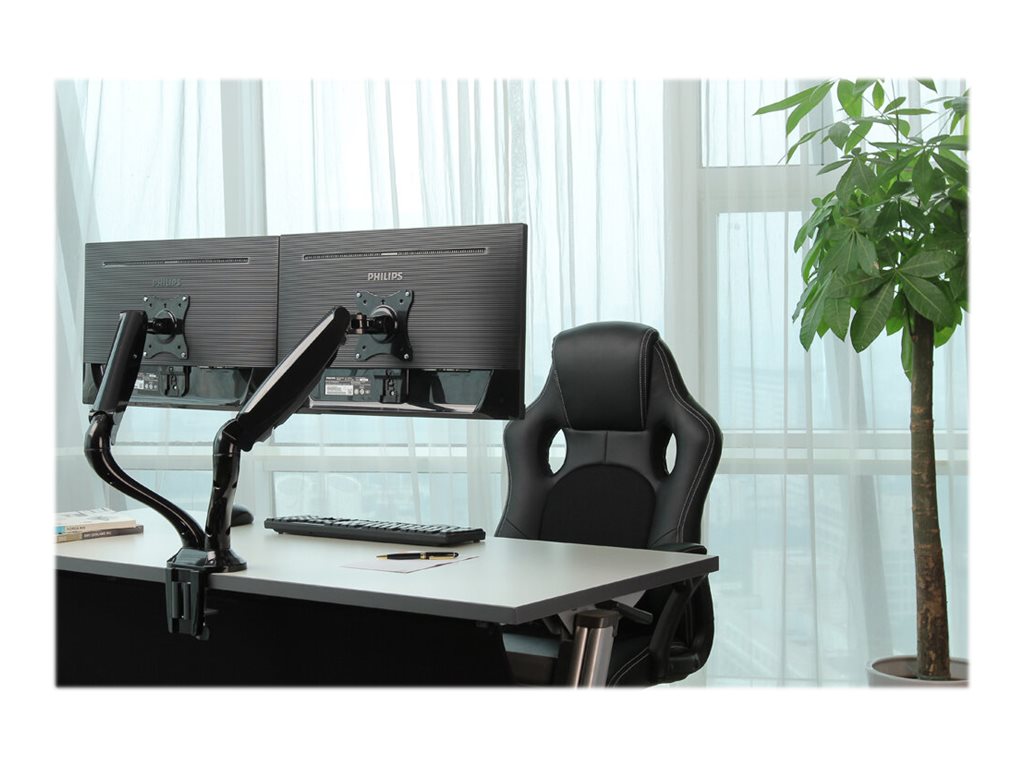 NEOMOUNTS Desk mount 10-27" 2 screens Verpackung