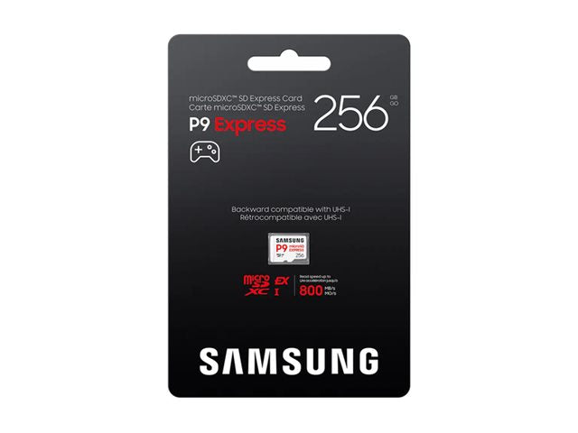 SAMSUNG P9 Express microSD Express-Karte 256GB Detailansicht