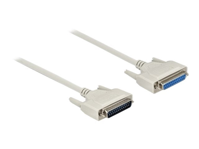 DELOCK Serielles Kabel D-Sub 25 Stecker zu Buchse 2m - Verpackung