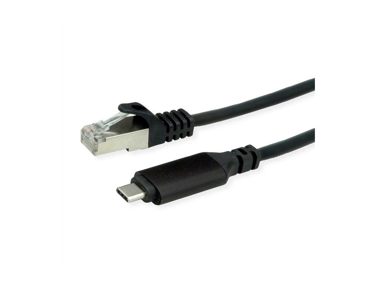 ROLINE USB 3.2 Gen 2 Typ C zu Gigabit Ethernet Konverterkabel Detailansicht