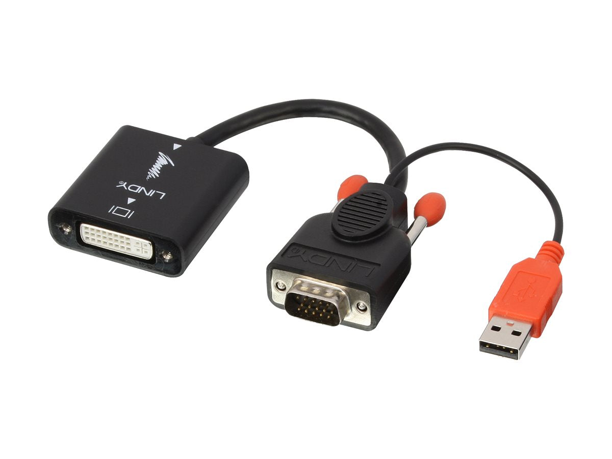 LINDY VGA auf DVI-D Konverter Verpackung