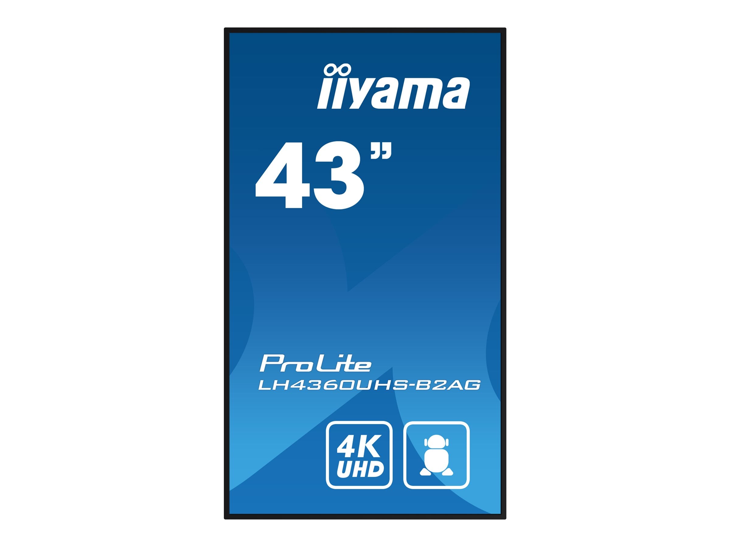 IIYAMA LH4360UHS-B2AG LCD-Display Seitenansicht
