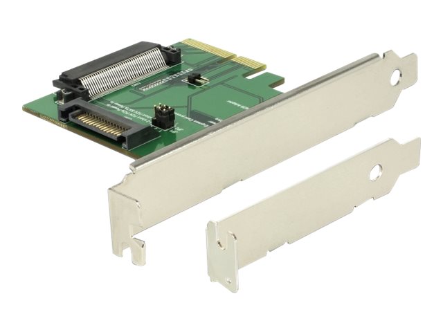 DELOCK PCI Express x4 Karte U.2 NVMe SFF-8639 Verpackung