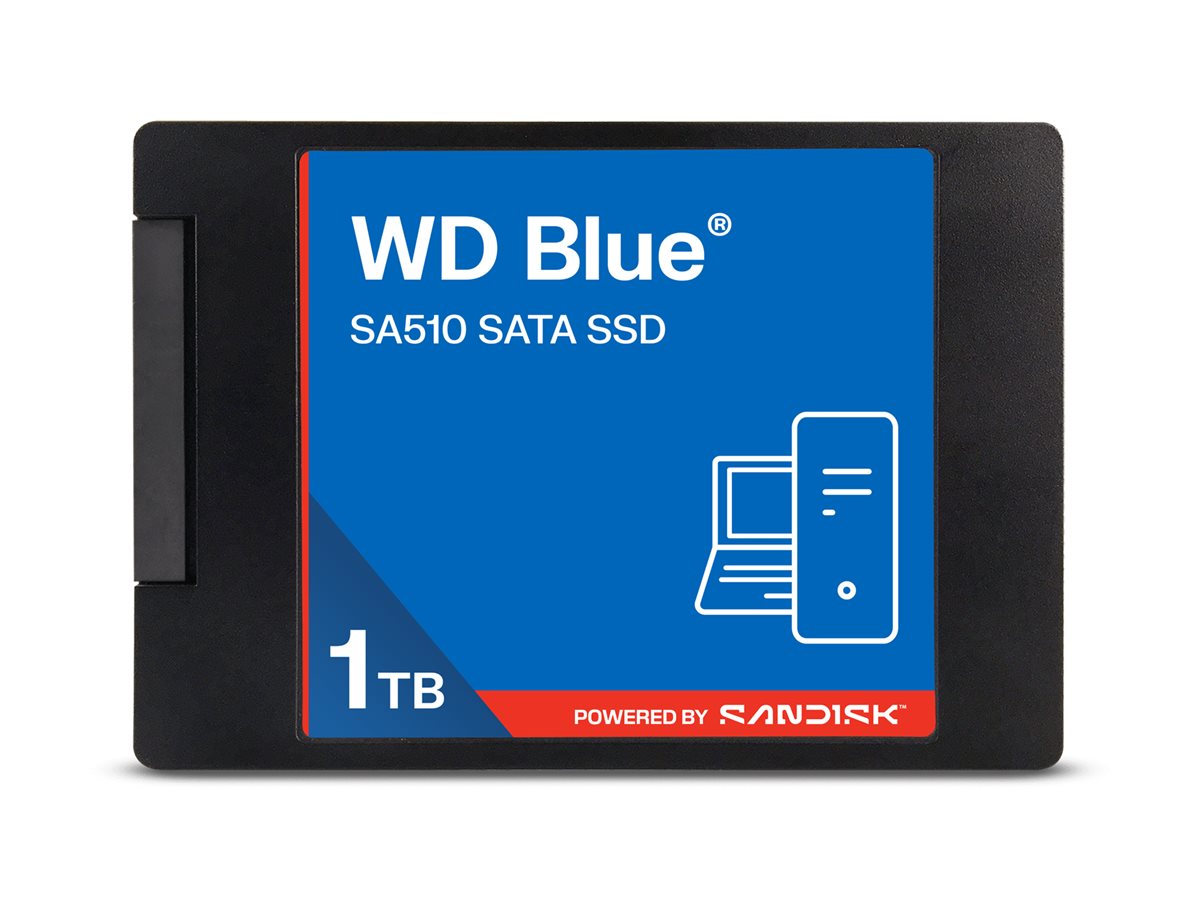 WD Blue SA510 SATA SSD Vorderansicht