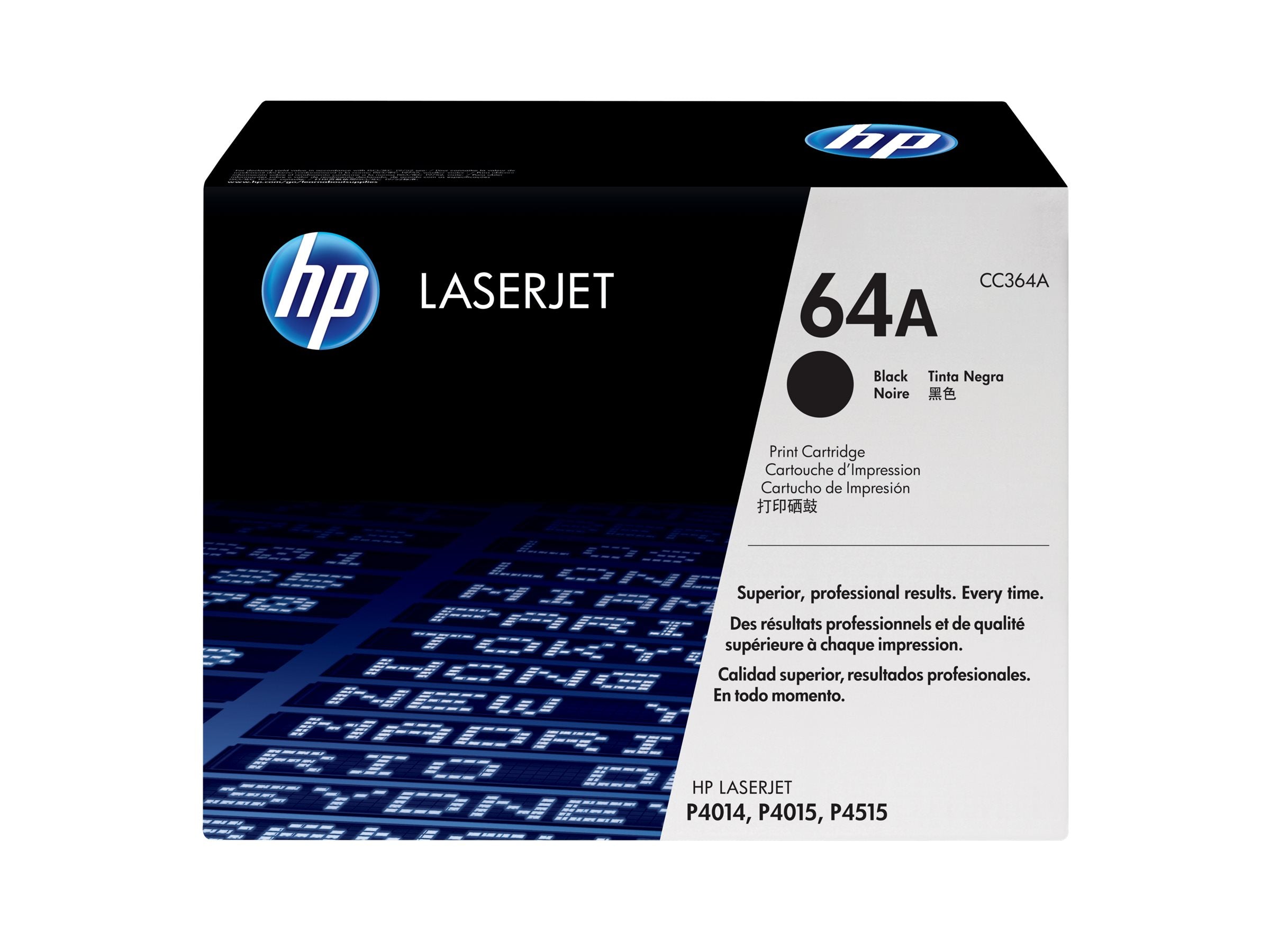 HP 64A Tonerpatrone Vorderansicht