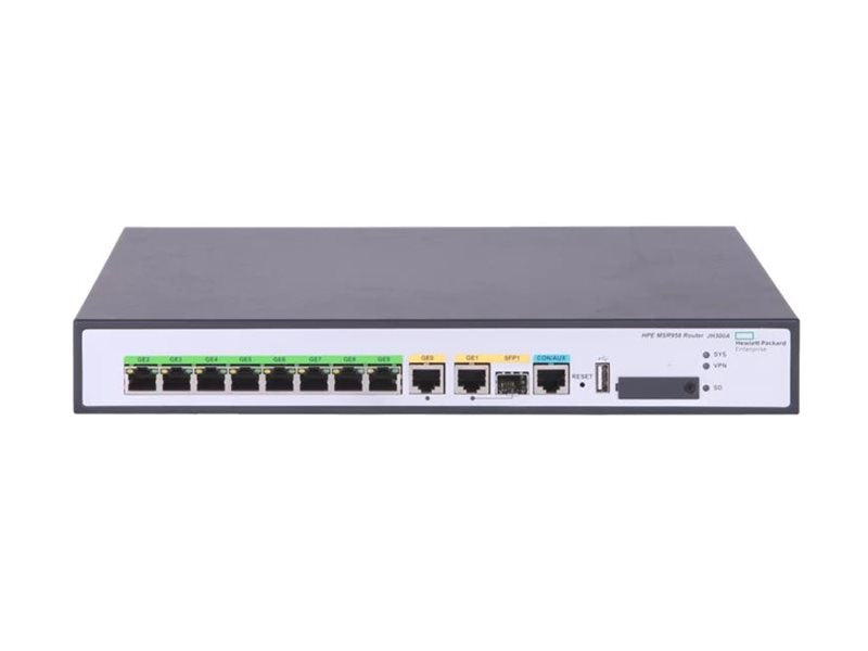 HPE FlexNetwork MSR958X 10GbE and Combo Router EU en