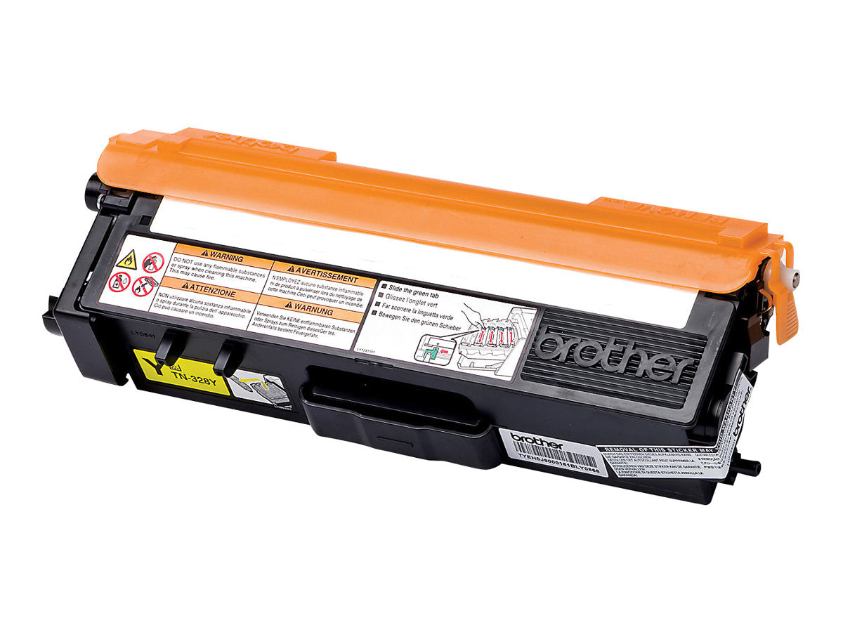BROTHER TN-328 Toner gelb Vorderansicht