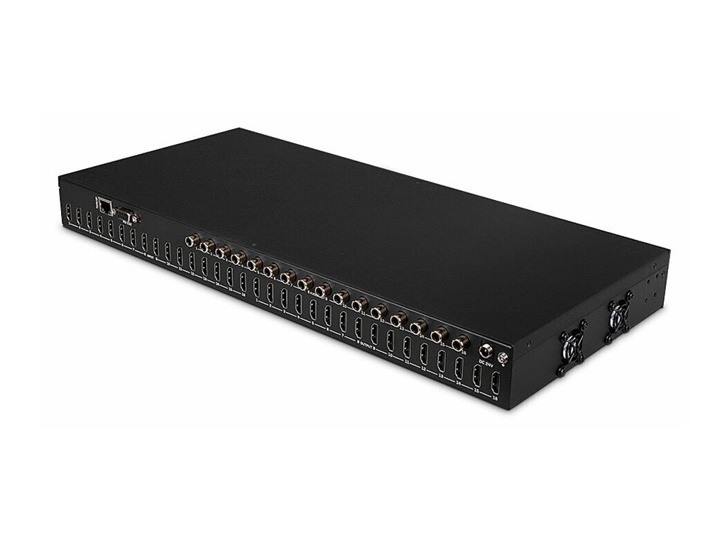 LINDY 16x16 HDMI 4K60 Matrix Detailansicht