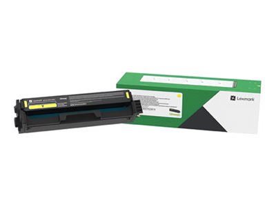 LEXMARK C332HY0 H Gelb Tonerpatrone Vorderansicht