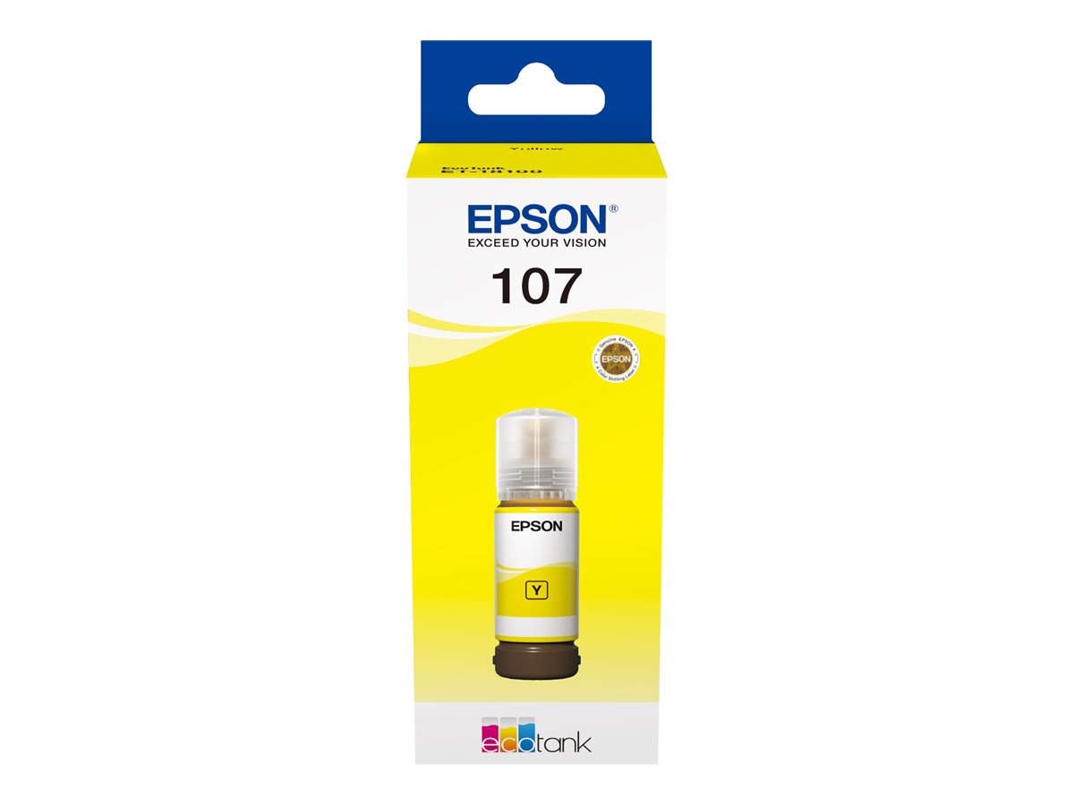 EPSON 1LB 107 EcoTank Yellow Ink Bottle - Detailansicht