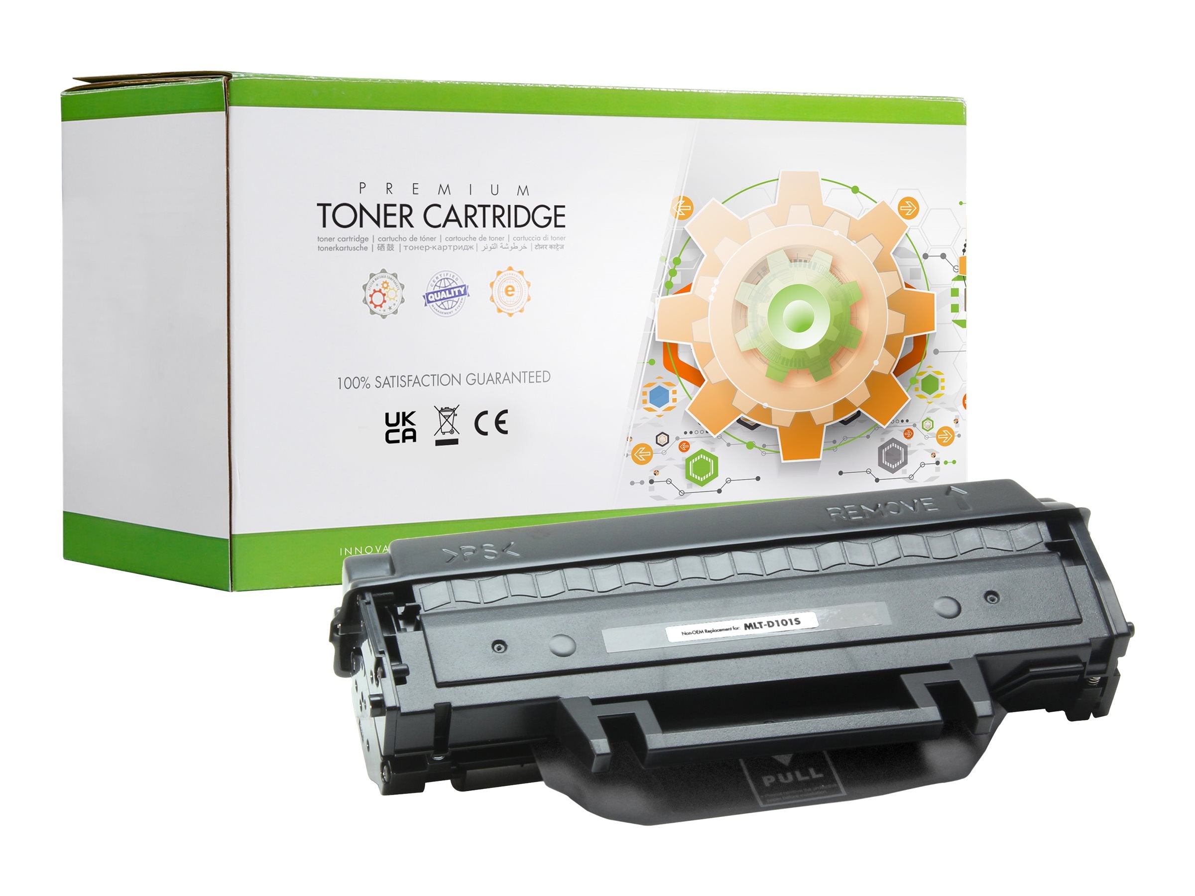STATIC Tonerpatrone MLT-D101S schwarz Vorderansicht