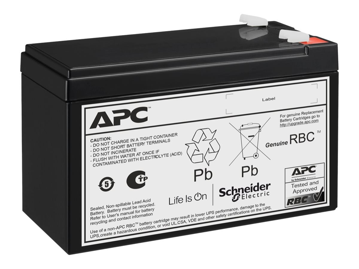 APC Replacement Battery Cartridge 176 UPS battery 6 x battery lead acid 7Ah Black