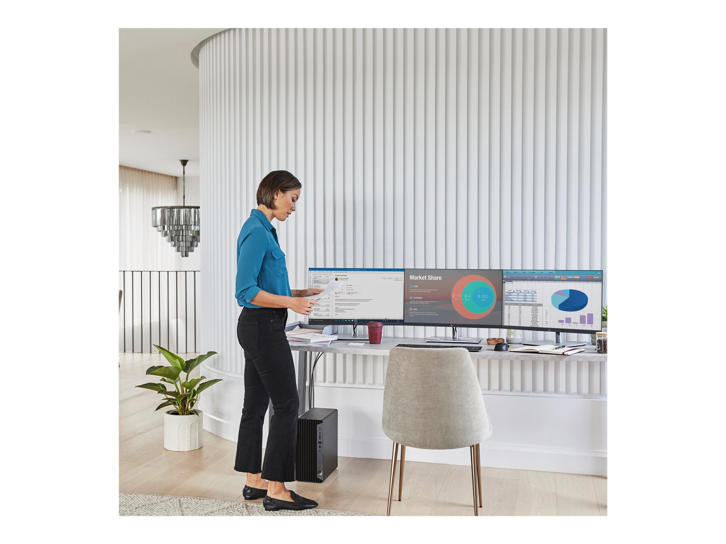 HP Pro Tower 400 G9 Vorderansicht