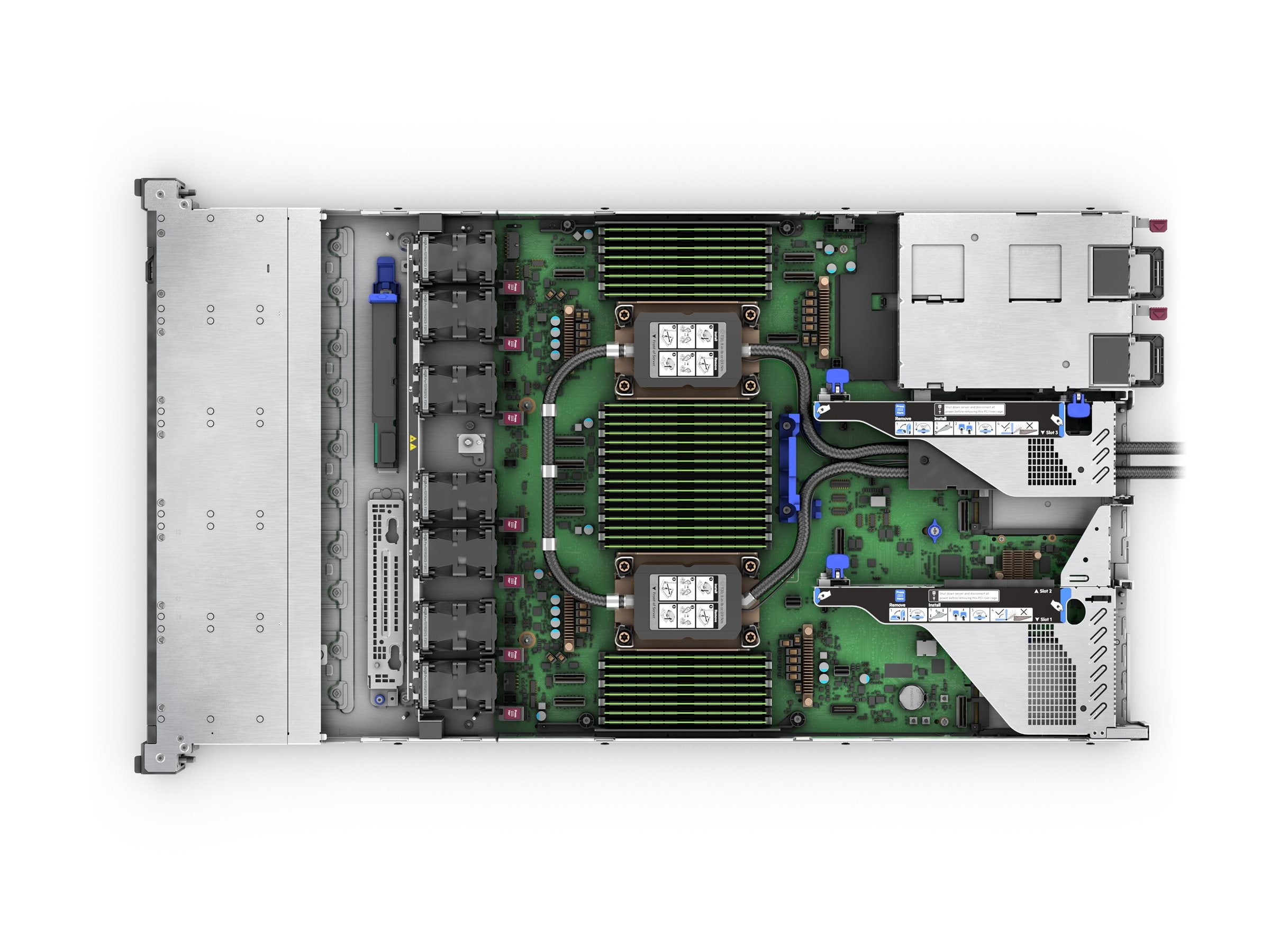 HPE ProLiant DL360 Gen12 1HE 6517P 16-Core 3.2GHz 2x32GB-R 8SFF Hot Plug NS204i-u v2 MR408i-o 2x1000W Server