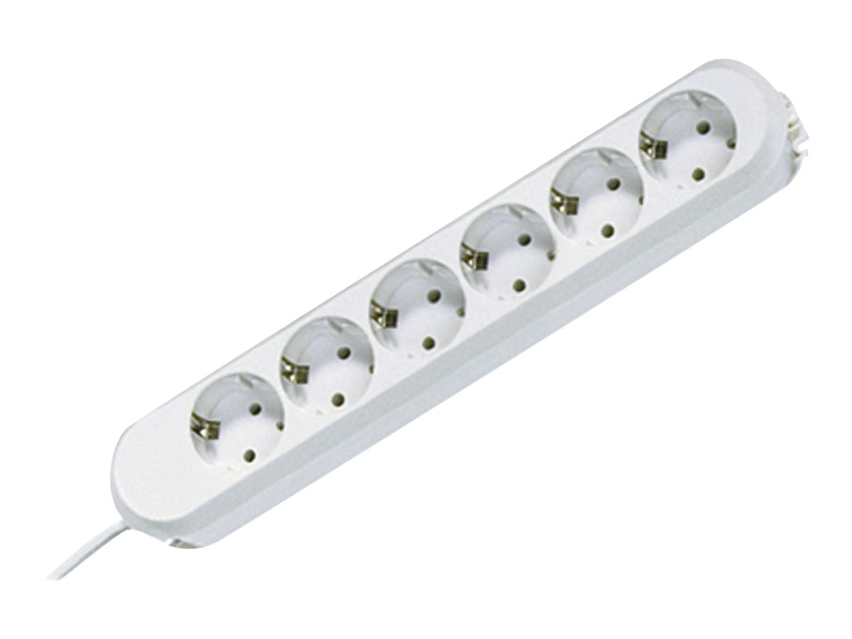 BACHMANN SMART Steckdosenleiste 6x Schutzkontakt Vorderansicht