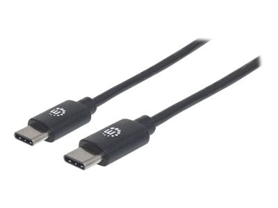 MANHATTAN USB 2.0 Typ C-Kabel 3m Vorderansicht