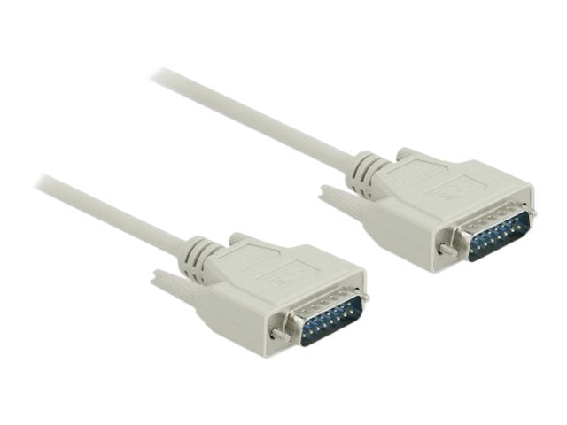 DELOCK Serielles Kabel Sub-D15 Stecker zu Stecker 5m - Verpackung