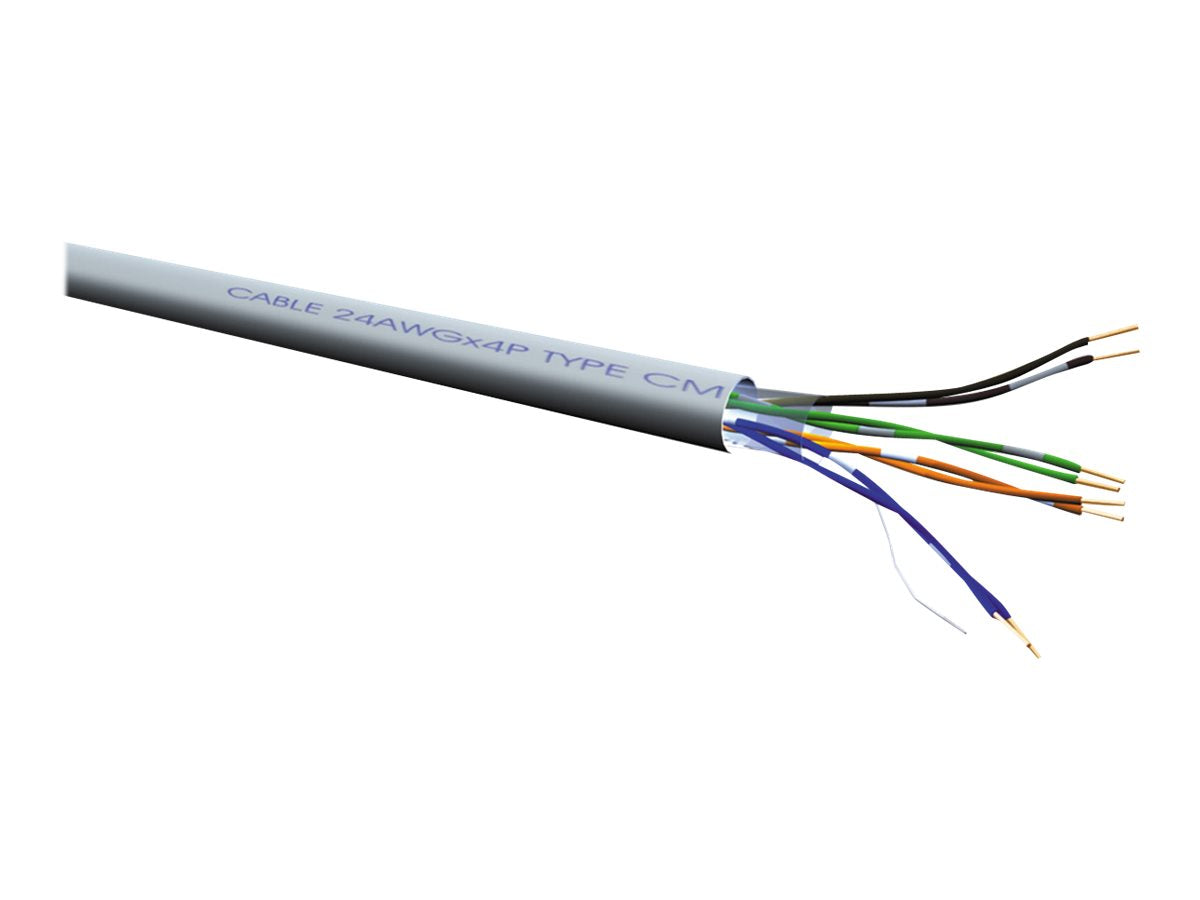 ROLINE UTP Kabel Kat.5e Class D Litze 100m - Vorderansicht