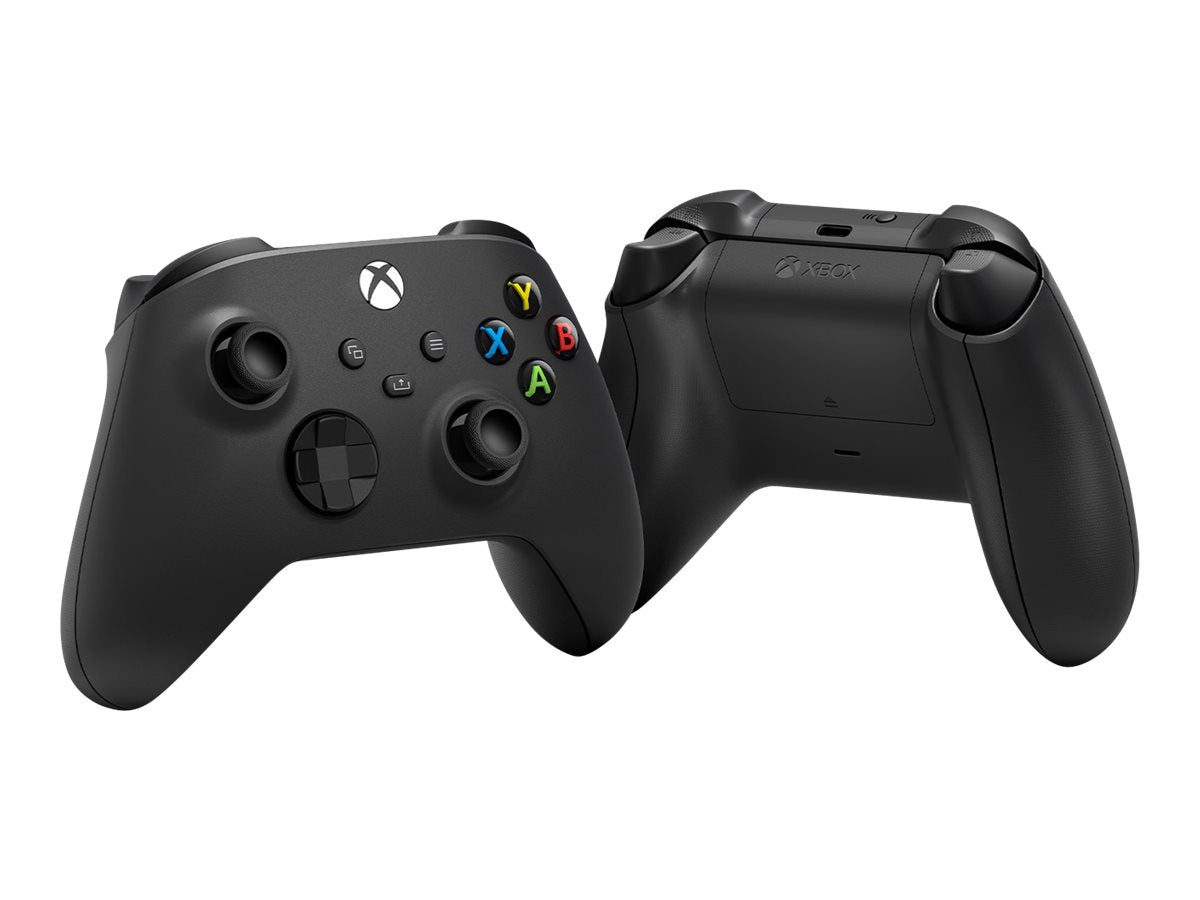 MICROSOFT XBOX Wireless Controller Carbon Black Rückansicht