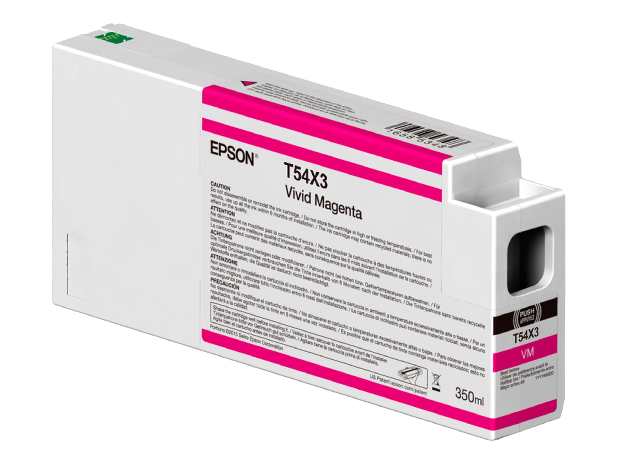 EPSON 5LB Singlepack Vivid Magenta T54X300 UltraChrome - Vorderansicht