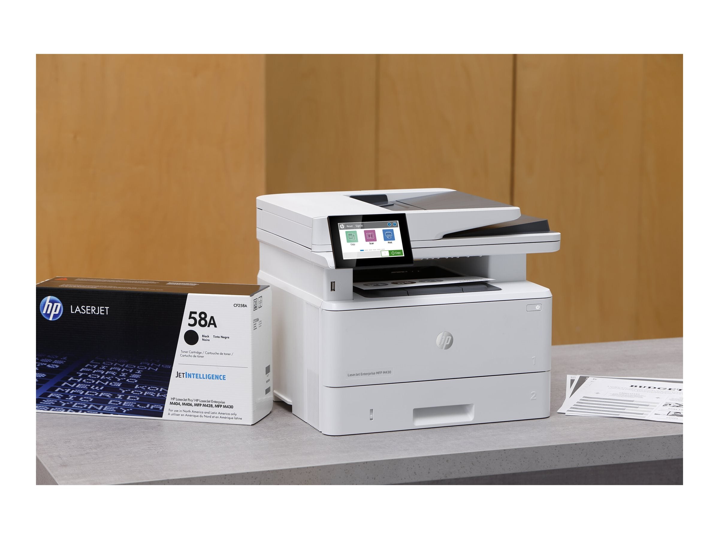 HP LaserJet Enterprise MFP M430f Verpackung
