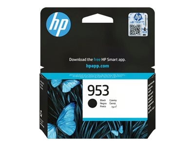 HP 953 Black Original Ink Cartridge - Vorderansicht
