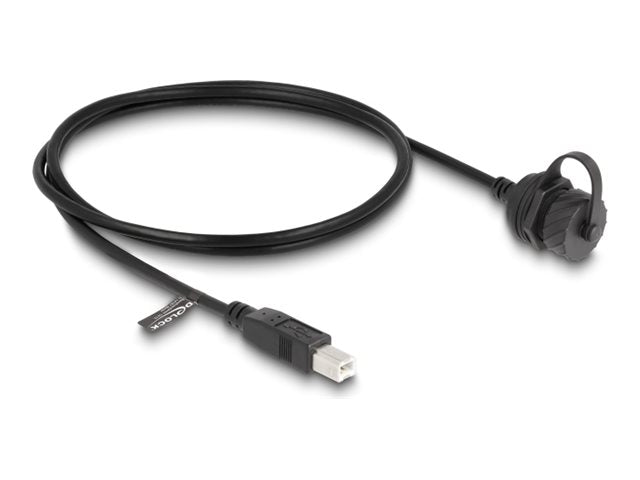 DELOCK USB 2.0 Typ-B Stecker zu USB 2.0 Typ-B Buchse - Vorderansicht