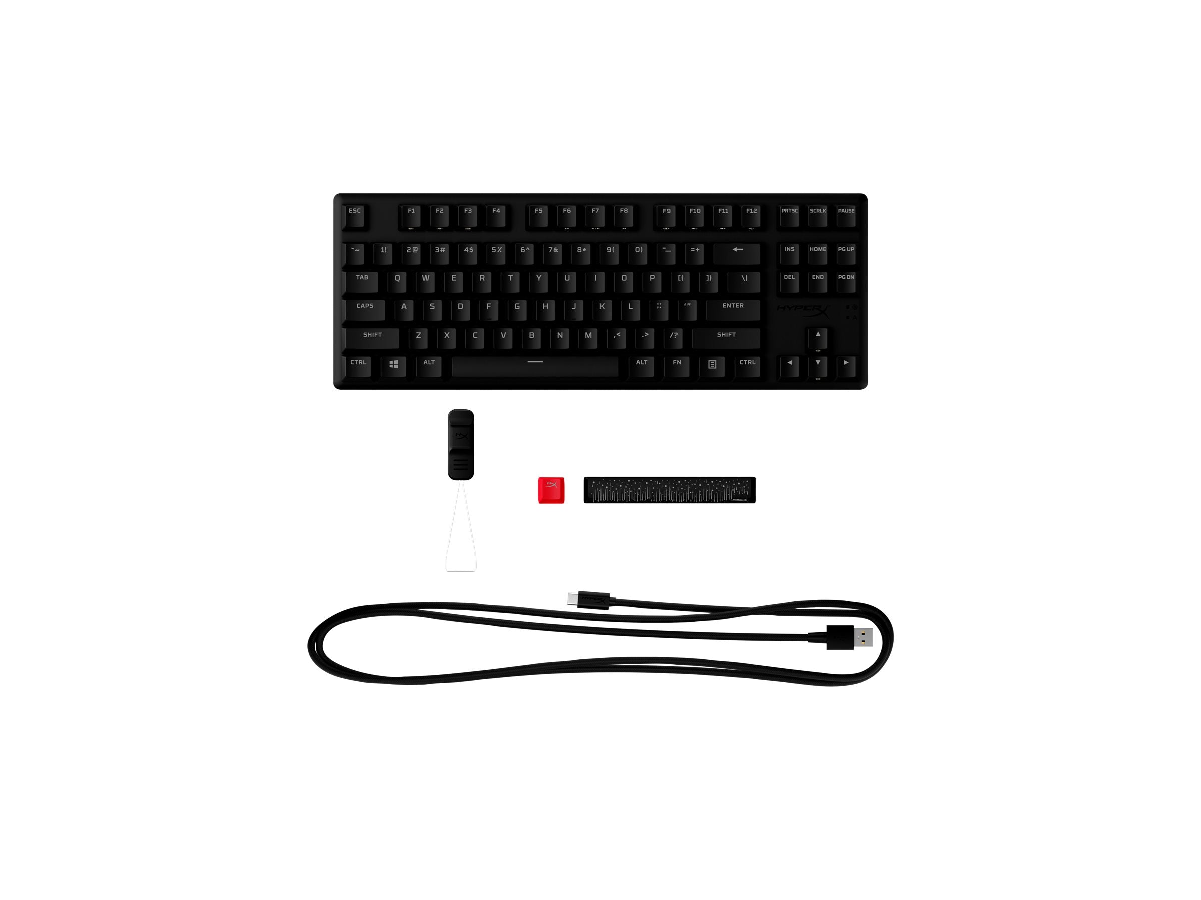 HP HyperX HX AYOC PBT HXR GKBD (P) Detailansicht der Tasten