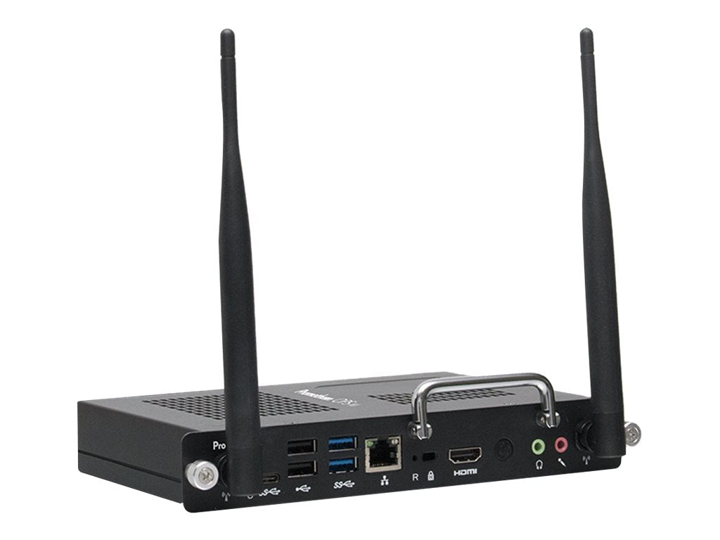 Vorderansicht des PROMETHEAN OPS2-5P8R256S Moduls ohne Betriebssystem