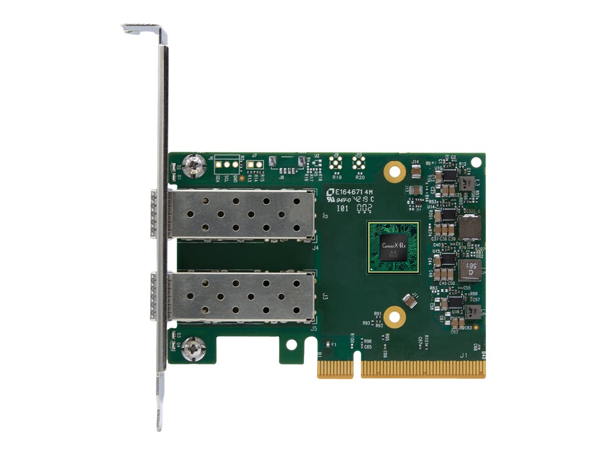 LENOVO ISG ThinkSystem Mellanox ConnectX-6 Lx 10/25GbE SFP28 2-port PCIe Ethernet Adapter - Vorderansicht