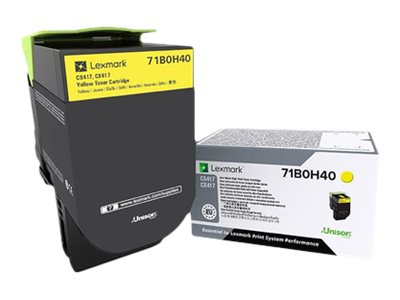 LEXMARK High Yield Gelb Toner Verpackung