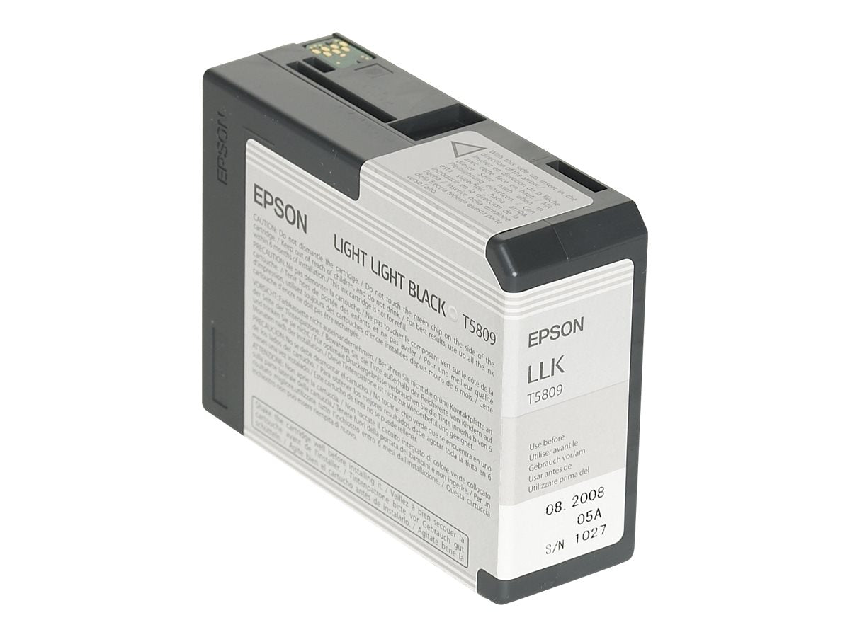 EPSON T5809 Tintenpatrone Light Light Black Verpackung