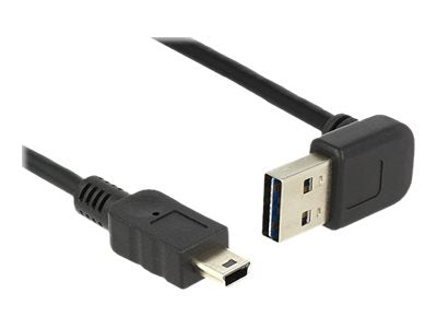 DELOCK Kabel EASY USB 2.0-A oben/unten gewinkelt - Vorderansicht