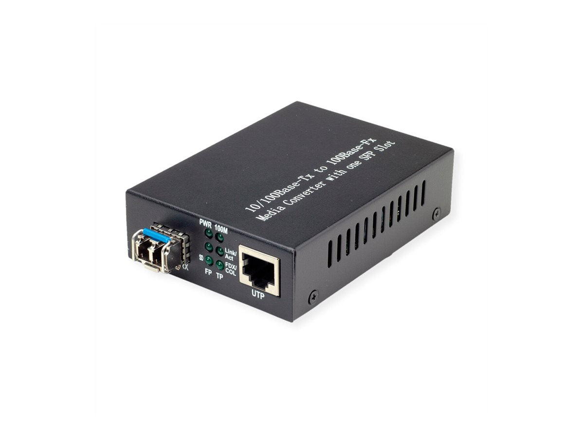VALUE Fast Ethernet Konverter Rückansicht