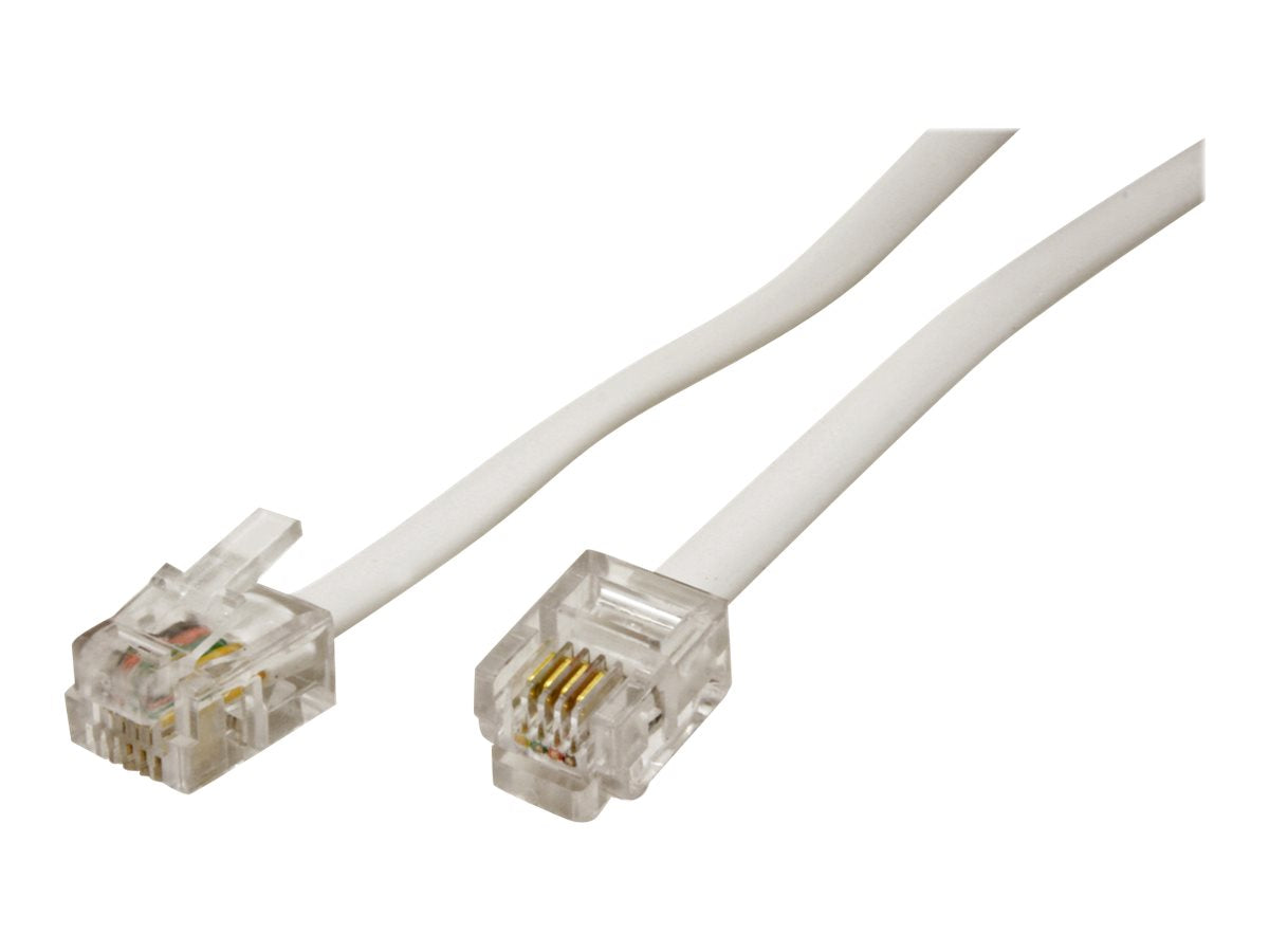 VALUE RJ12-Kabel 6P4C grau 15m Verpackung
