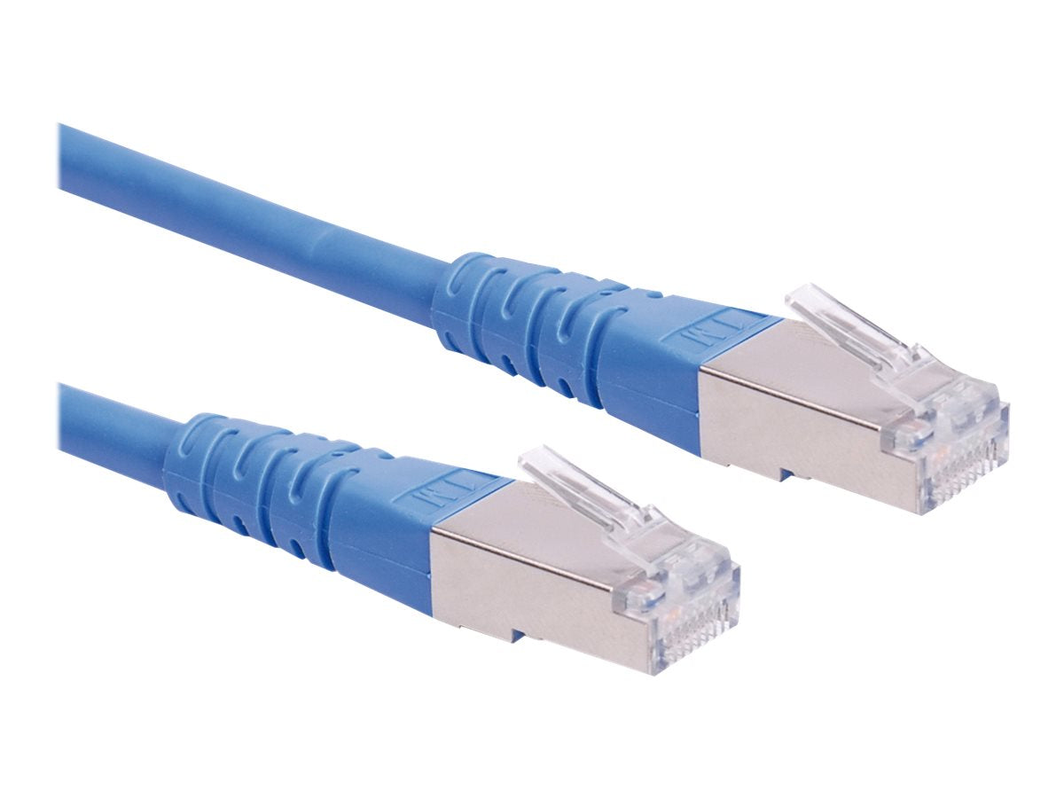 ROLINE Patchkabel Kat.6 Class E S/FTP PiMF blau 3m - Verpackung