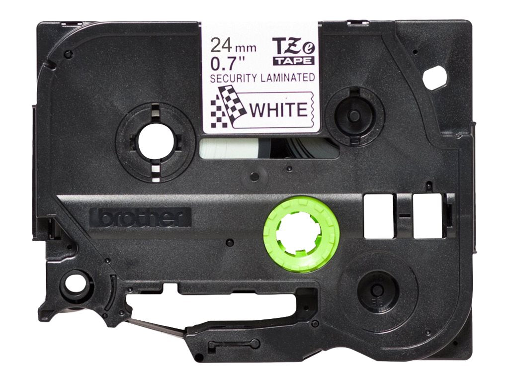 BROTHER TZESE5 Labelling tape auf einem Etikettendrucker