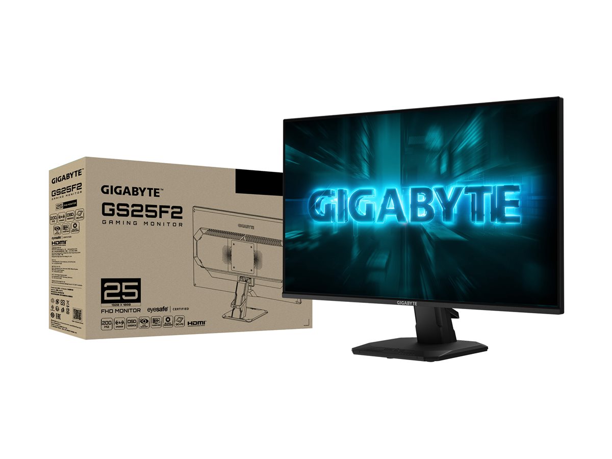 GIGABYTE GS25F2A Monitor Seitenansicht