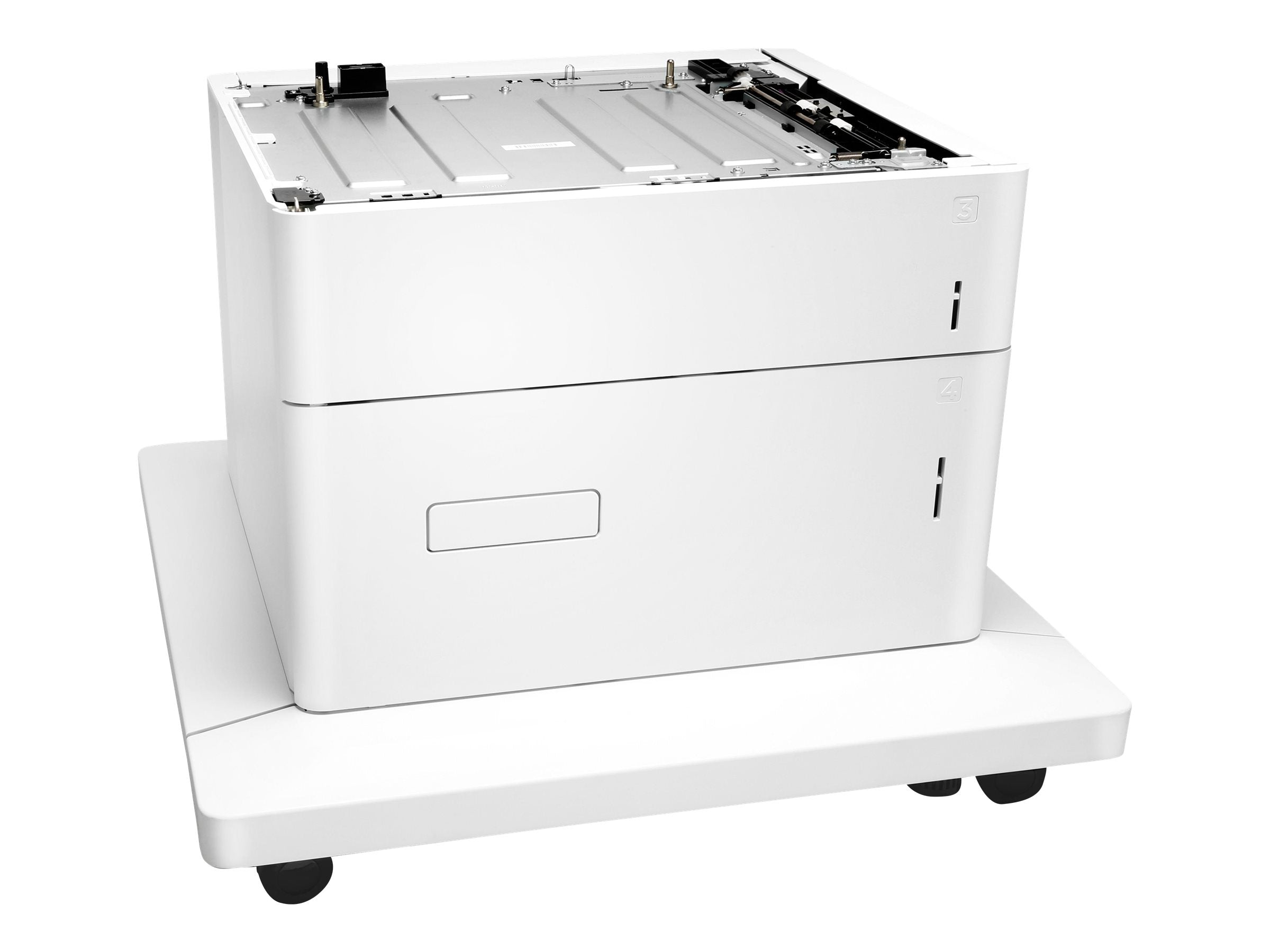 HP Clr LJ 1x550/2000 Sht HCI Feedr Stand - Vorderansicht