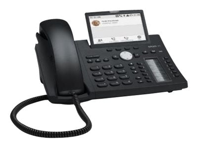 SNOM D385 VoIP-Telefon Vorderansicht