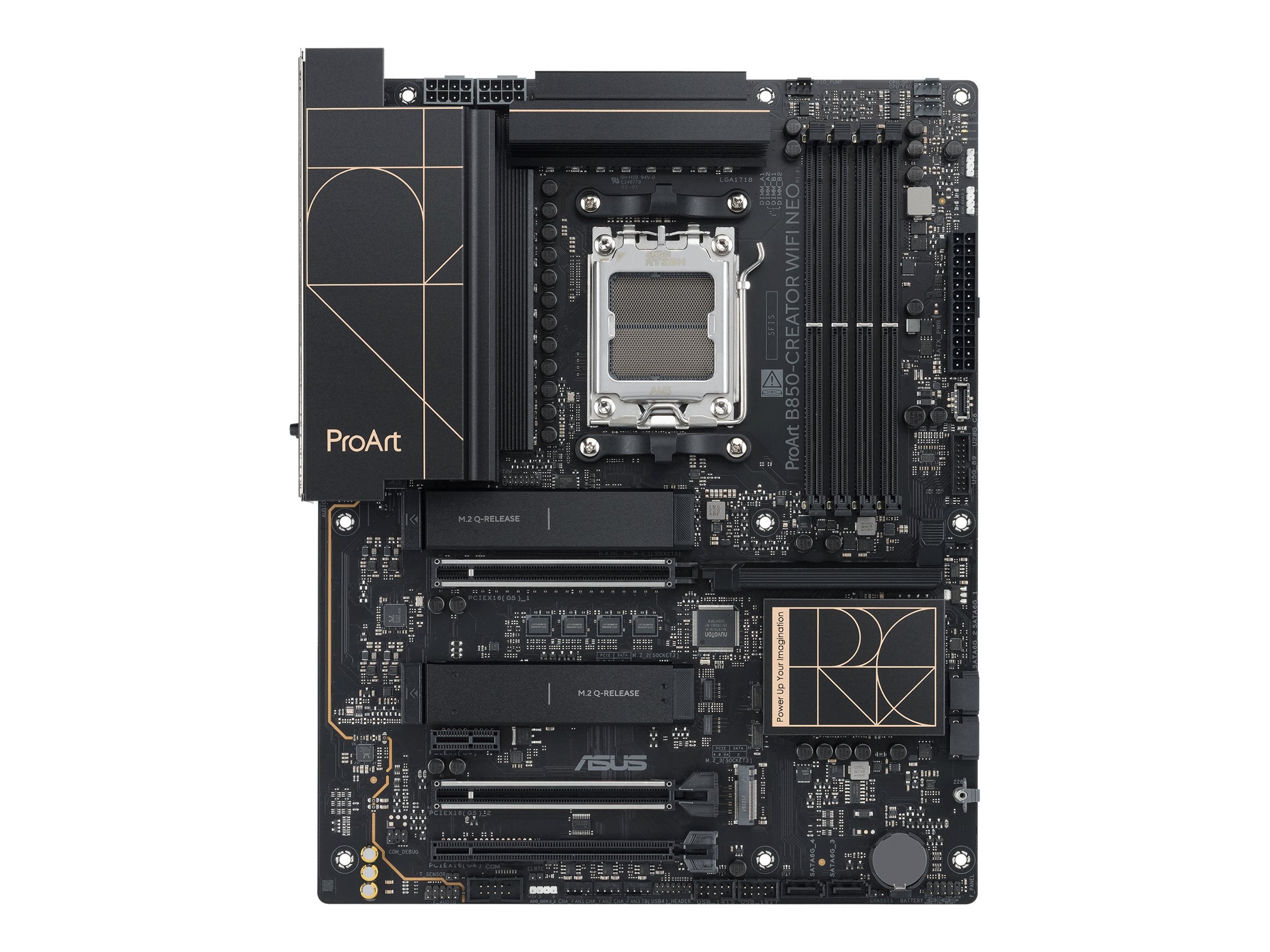 ASUS PROART B850-CREATOR WIFI NEO ATX Motherboard Vorderansicht