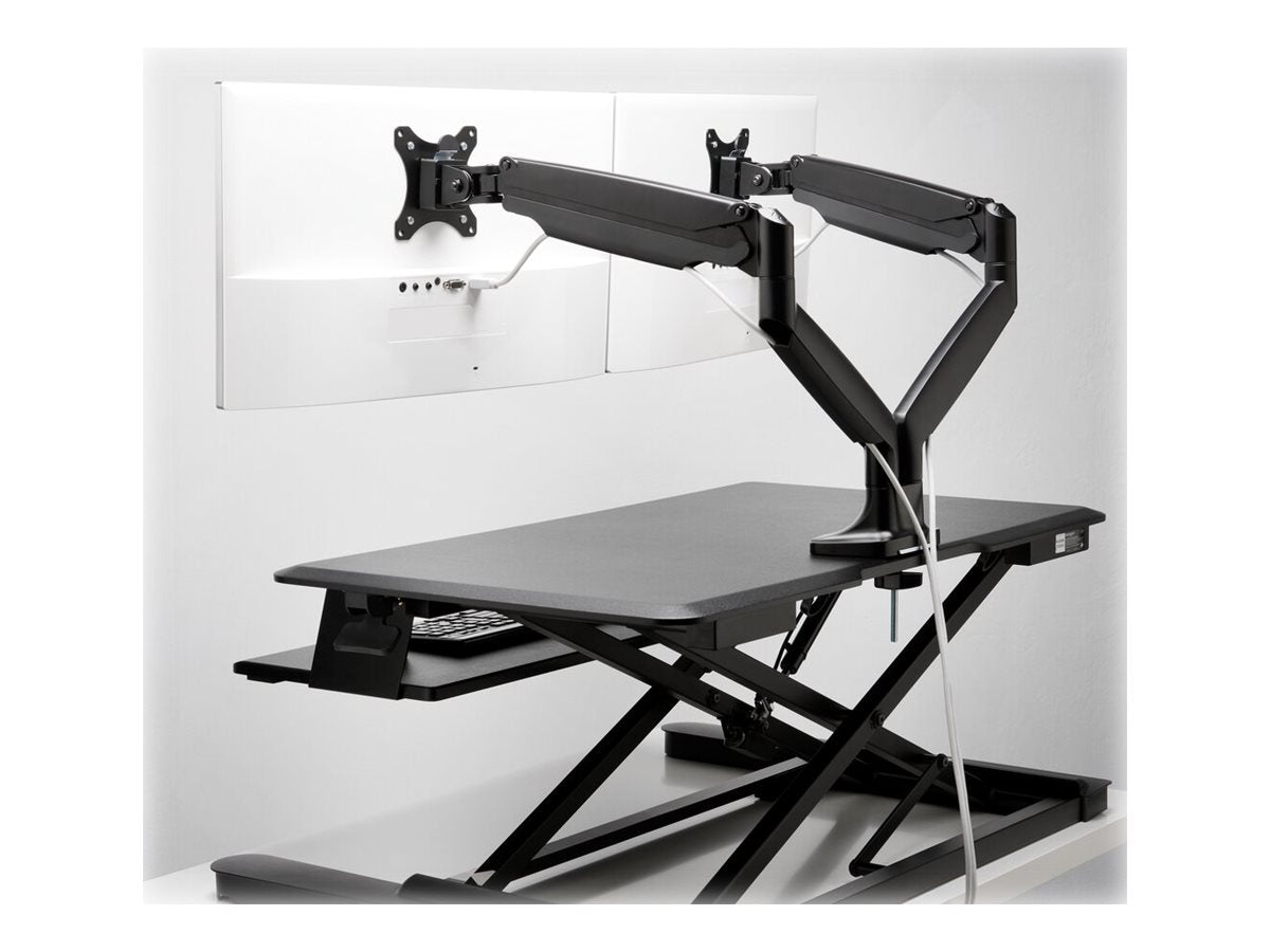 KENSINGTON One-Touch Dual Monitorarm - schwarz Detailansicht