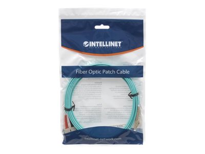 INTELLINET LWL Kabel LC/SC OM3 2m Vorderansicht
