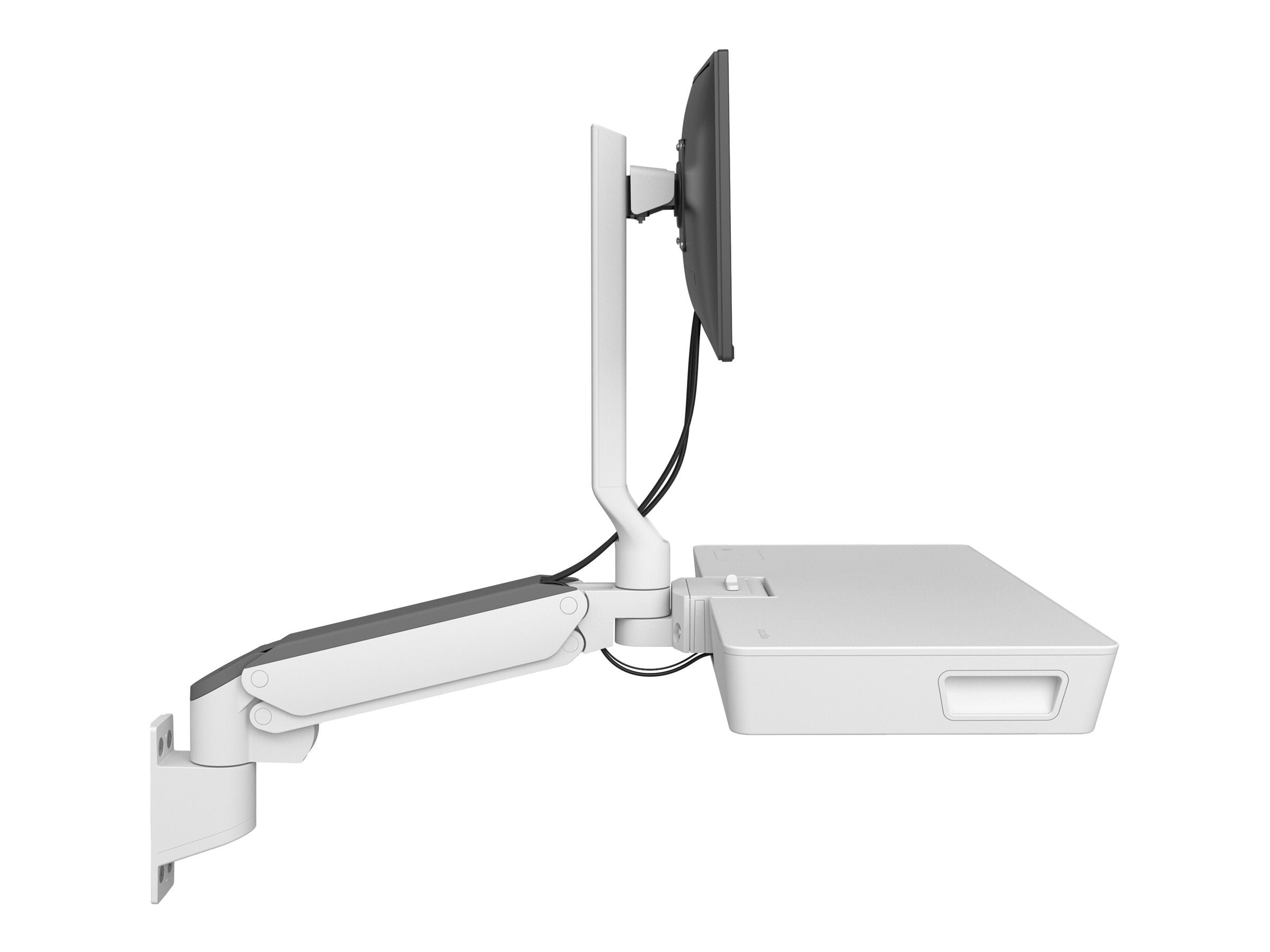 ERGOTRON CareFit Combo Arm mit Worksurface - Detailansicht