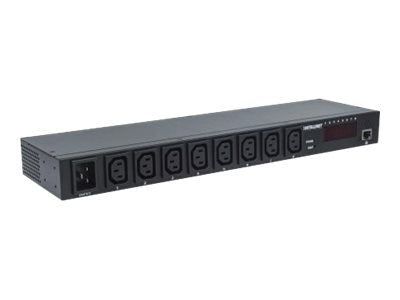 INTELLINET 48,3cm 19Zoll IP-Steckdosenleiste Rückansicht