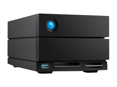 LACIE 32TB 2big Dock Thunderbolt 3 USB 3.2 - Vorderansicht