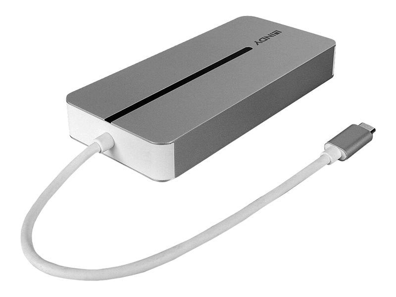LINDY USB 3.2 Typ C Mini Dock 2x HDMI 4K Anschlussdetails