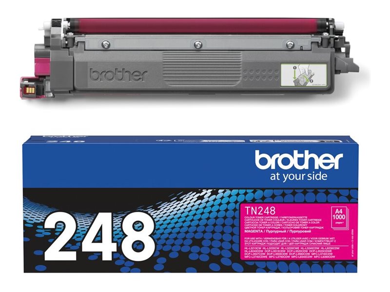 BROTHER TN248M Magenta Tonerpatrone Verpackung