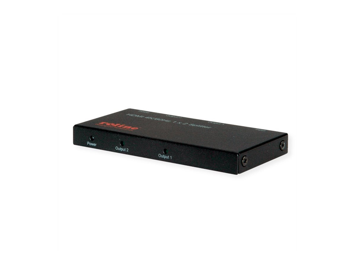 ROLINE HDMI Video-Splitter Ultra Slim 2fach Verpackung